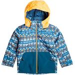 Vestes de ski Quiksilver Mission bleues respirantes Taille 10 ans look fashion pour garçon en promo de la boutique en ligne Amazon.fr 