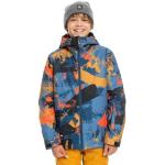 Vestes de ski Quiksilver Mission multicolores en taffetas enfant avec jupe pare-neige look fashion 