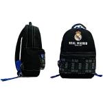 Sacs à dos Quo Vadis noirs en toile Real Madrid look fashion 