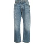 Jeans boyfriend R13 bleus en denim délavés W25 L28 classiques pour femme 