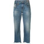 Jeans droits R13 bleus en coton mélangé W25 L28 pour femme 