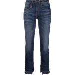 Jeans slim R13 bleu indigo stretch W25 L28 pour femme 