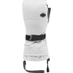 Vestes de ski Racer blanches en gore tex imperméables respirantes 7 pouces look fashion pour femme 