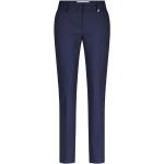 Pantalons taille haute Raffaello Rossi bleus en viscose Taille XXS pour femme 