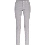 Pantalons classiques Raffaello Rossi gris en velours Taille L pour femme 