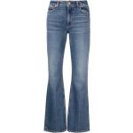 Jeans évasés Rag and Bone bleus délavés stretch W25 L28 pour femme 