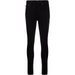 Jeans taille haute Rag and Bone noirs en lyocell éco-responsable W24 L29 pour femme 
