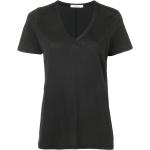 T-shirts col V Rag and Bone noirs en jersey à col en V pour femme 