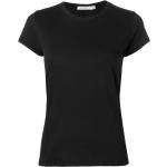T-shirts Rag and Bone noirs en jersey à manches courtes à col rond classiques pour femme 