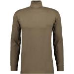 T-shirts col roulé Ragman marron en coton à manches longues à col roulé Taille XL look fashion pour homme 