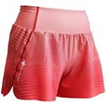 Shorts de running Raidlight orange corail Taille M look fashion pour femme 