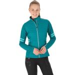 Vestes de ski Rossignol vertes en shoftshell imperméables coupe-vents respirantes Taille XS look fashion pour femme 