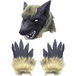 Masques animaux à motif loups look fashion 