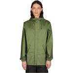 Vestes de pluie Rains vertes en toile imperméables à manches longues Taille XL look fashion 