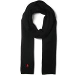 Écharpes en laine de créateur Ralph Lauren noires Tailles uniques pour homme 