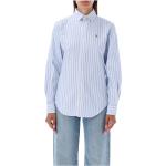 Chemises oxford de créateur Ralph Lauren multicolores à manches longues Taille L pour femme 