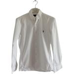 Chemises unies de créateur Ralph Lauren blanches seconde main Taille XS pour homme en promo 