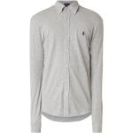 Chemises unies de créateur Ralph Lauren grises en coton pour homme 
