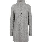 Robes de créateur Ralph Lauren grises en tweed à manches longues à manches longues Taille M pour femme 