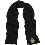 Écharpes en laine de créateur Ralph Lauren noires Tailles uniques look fashion pour homme 