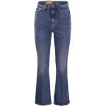 Jeans évasés de créateur Ralph Lauren bleus en coton Taille 3 XL pour femme 