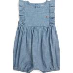 Barboteuses Ralph Lauren bleues de créateur Taille 24 mois pour bébé de la boutique en ligne Farfetch.com 