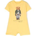 Barboteuses Ralph Lauren jaunes de créateur Taille 12 mois pour bébé de la boutique en ligne Farfetch.com 