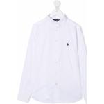 Ralph Lauren Kids chemise boutonnée à logo Pony - Blanc