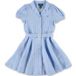 Robes à manches courtes Ralph Lauren bleues à carreaux de créateur Taille 6 ans pour fille de la boutique en ligne Miinto.fr avec livraison gratuite 