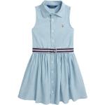 Robes Ralph Lauren bleues de créateur Taille 7 ans pour fille de la boutique en ligne Miinto.fr avec livraison gratuite 