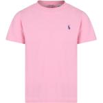 T-shirts à col rond Ralph Lauren roses de créateur Taille 6 ans pour fille de la boutique en ligne Miinto.fr avec livraison gratuite 