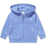 Sweats zippés Ralph Lauren bleues claires en coton mélangé de créateur classiques pour garçon de la boutique en ligne Farfetch.com 