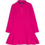 Robes polos Ralph Lauren rose fushia de créateur Taille 16 ans pour fille en promo de la boutique en ligne Farfetch.com 