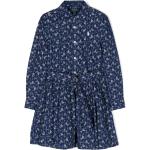 Robes imprimées Ralph Lauren bleu marine à fleurs de créateur Taille 12 ans pour fille en promo de la boutique en ligne Farfetch.com 
