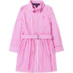 Robes à motifs enfant Ralph Lauren roses à rayures de créateur Taille 16 ans pour fille en promo de la boutique en ligne Farfetch.com 