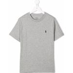 Ralph Lauren Kids t-shirt à logo brodé - Gris