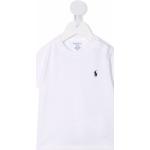 Ralph Lauren Kids t-shirt en coton à logo Polo Pony - Blanc