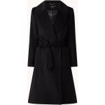 Manteaux en cachemire de créateur Ralph Lauren noirs en polyester avec ceinture pour femme en solde 