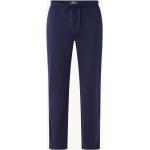 Pantalons de pyjama de créateur Ralph Lauren bleus à logo pour homme 