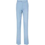 Pantalons de costume de créateur Ralph Lauren Purple Label bleues claires Taille XS W40 pour homme 