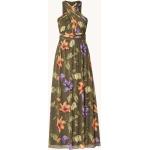 Robes à imprimés de créateur Ralph Lauren vertes à fleurs éco-responsable longues pour femme en solde 