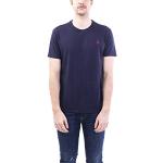 T-shirts de créateur Ralph Lauren bleus en jersey à manches courtes à manches courtes à col rond Taille XXL look fashion pour homme 