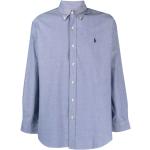 Chemises de créateur Ralph Lauren bleues en coton Taille XL look casual pour homme 