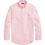 Chemises de créateur Ralph Lauren roses à manches longues à manches longues Taille XXL look casual pour homme 