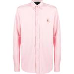 Chemises oxford de créateur Ralph Lauren roses à manches longues Taille XXL look casual pour homme 