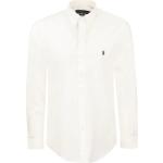 Chemises de créateur Ralph Lauren blanches en popeline à manches longues à manches longues Taille XXL look casual 