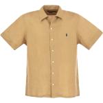 Chemises de créateur Ralph Lauren vertes à manches courtes à manches courtes Taille XL pour homme 