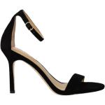Sandales à talons de créateur Ralph Lauren noires en cuir Pointure 41 pour femme 