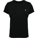 T-shirts col rond de créateur Ralph Lauren noirs à manches courtes à col rond Taille XS look casual pour femme 