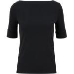 T-shirts de créateur Ralph Lauren noirs en jersey à motif bateaux à manches trois-quart Taille XL look casual pour femme 